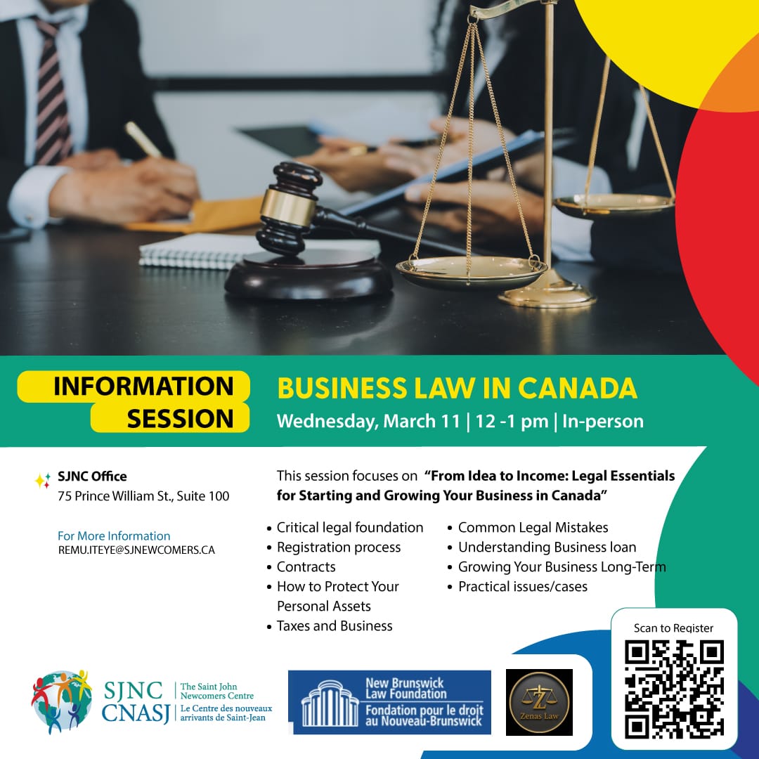Business Law in Canada Information Session